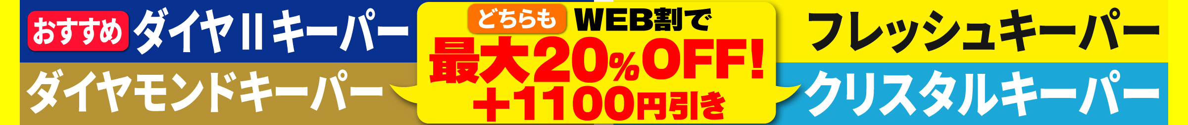 エコダイヤ・Wダイヤキーパー